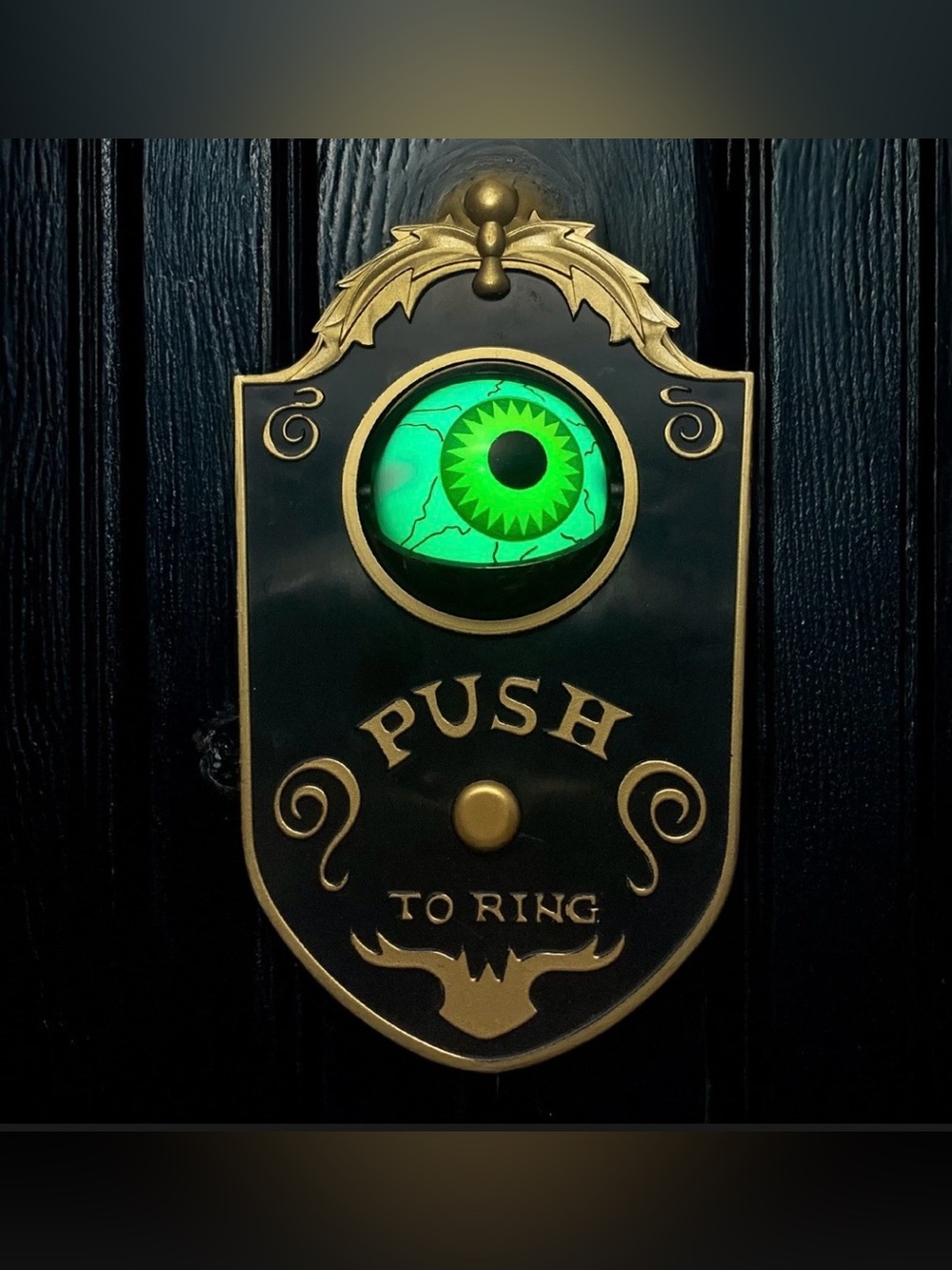 Halloween Decorations, Halloween Doorbell, Animated Eyeball with Spooky-Sounds